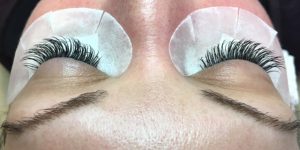 Woman After Lash Extensions